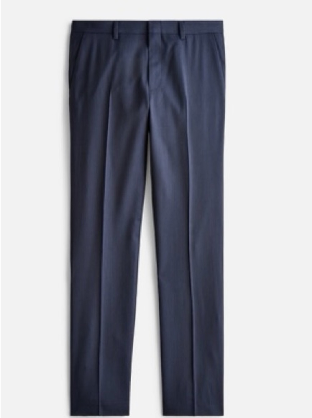 J.Crew Ludlow Slim Fit Navy Italian Stretch Wool Suit Set Jacket 40R Pants 32x30 - Picture 2 of 2